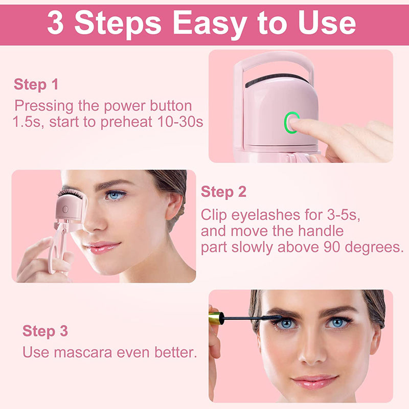 BEST SELLING TIKTOK Electric Ironing Heating Eyelash Curler