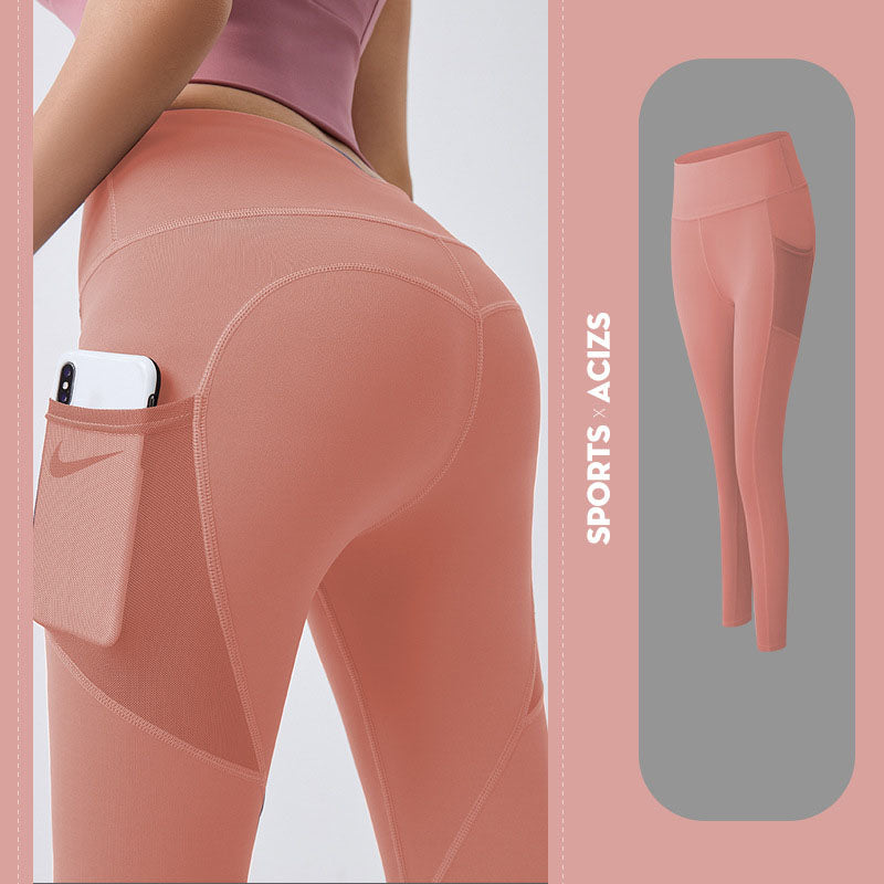 Yoga Pants Women With Pocket Leggings Sport Girl Gym Leggings Women Tummy Control Jogging Tights Female Fitness Pants - Image 17