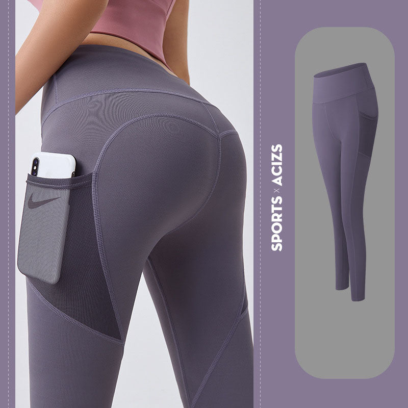 Yoga Pants Women With Pocket Leggings Sport Girl Gym Leggings Women Tummy Control Jogging Tights Female Fitness Pants - Image 12